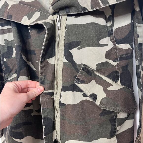 Cookie Culture lightweight Camouflage Anorak Jacket - Picture 3 of 6